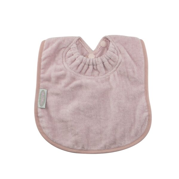 Babero Bebé Rosa Pastel