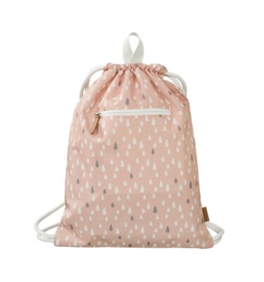 Mochila Saco Gotas Rosas