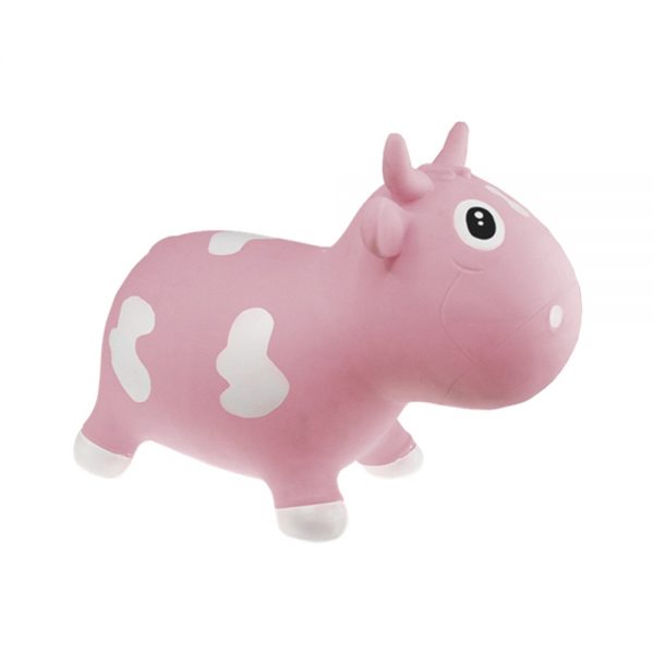 Vaca Saltarina Rosa Pastel