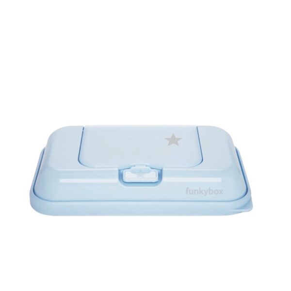 Dispensador de Toallitas Viaje Azul Pastel Brillo