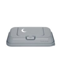 Dispensador de Toallitas Viaje Gris Luna Brillo