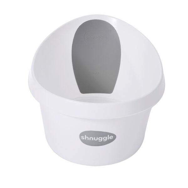 Bañera Toddler Blanca/Gris