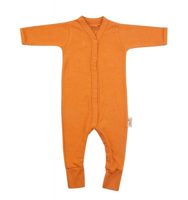 Pijama Manga Larga con Pies Inca Rust