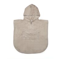 Poncho Feather Grey