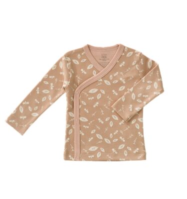 Cárdigan Algodón Hojas 0-3 meses