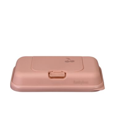 Dispensador de Toallitas Viaje Rosa Cereza Mate