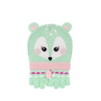 Conjunto de Gorro y Guantes Cervatillo