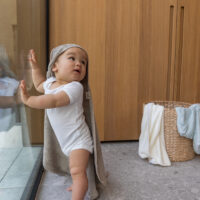 Toalla/Capa de Baño Feather Grey - Imagen 9