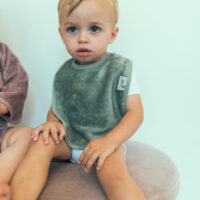 Babero Bebé Doble Whisper Green - Imagen 3