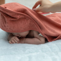 Toalla/Capa de Baño Apricot Blush - Imagen 6