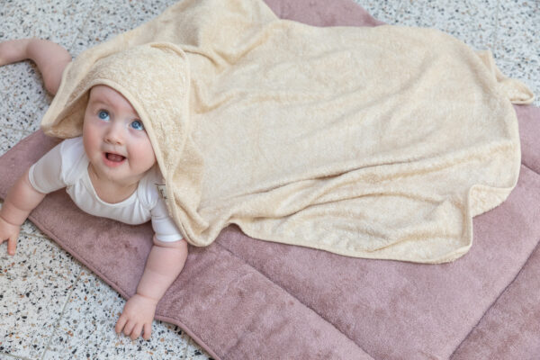 Toalla/Capa de Baño Frosted Almond - Imagen 5