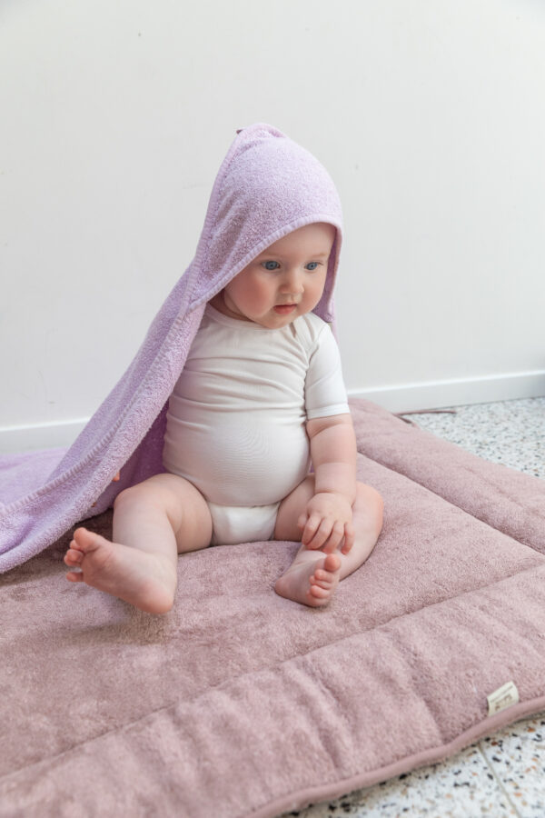 Toalla/Capa de Baño Silky Lilac - Imagen 2