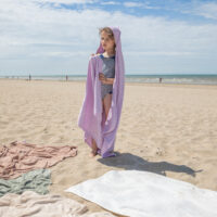 Toalla/Capa de Baño XXL Silky Lilac - Imagen 7