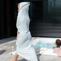 Toalla/Capa de Baño XXL Whisper Riviera Blue - Imagen 3
