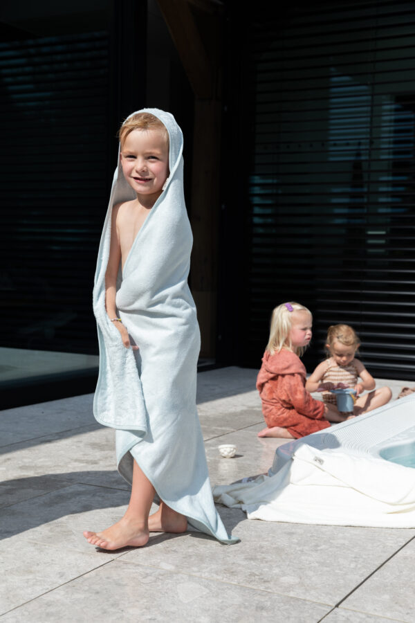 Toalla/Capa de Baño XXL Whisper Riviera Blue - Imagen 4
