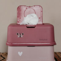 Dispensador de Toallitas Rosa Mariposa - Imagen 3