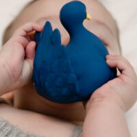 Juguete de Baño Pavo Real Azul - Imagen 7