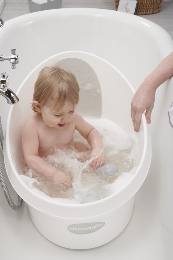 Bañera Toddler Blanca/Gris - Imagen 7