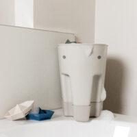 Cubo Juguetes de Baño Shnuggle- Grey - Imagen 2