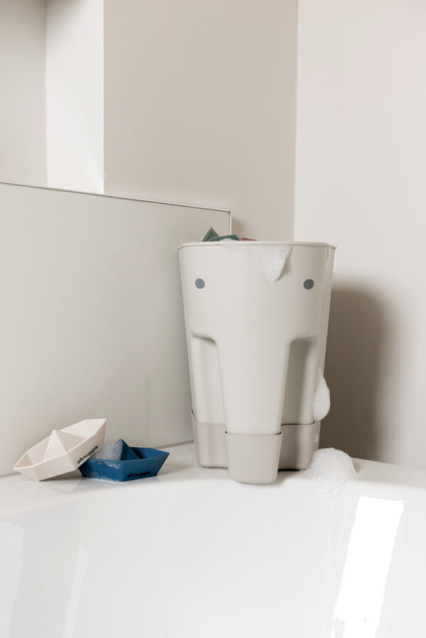 Cubo Juguetes de Baño Shnuggle- Grey - Imagen 2
