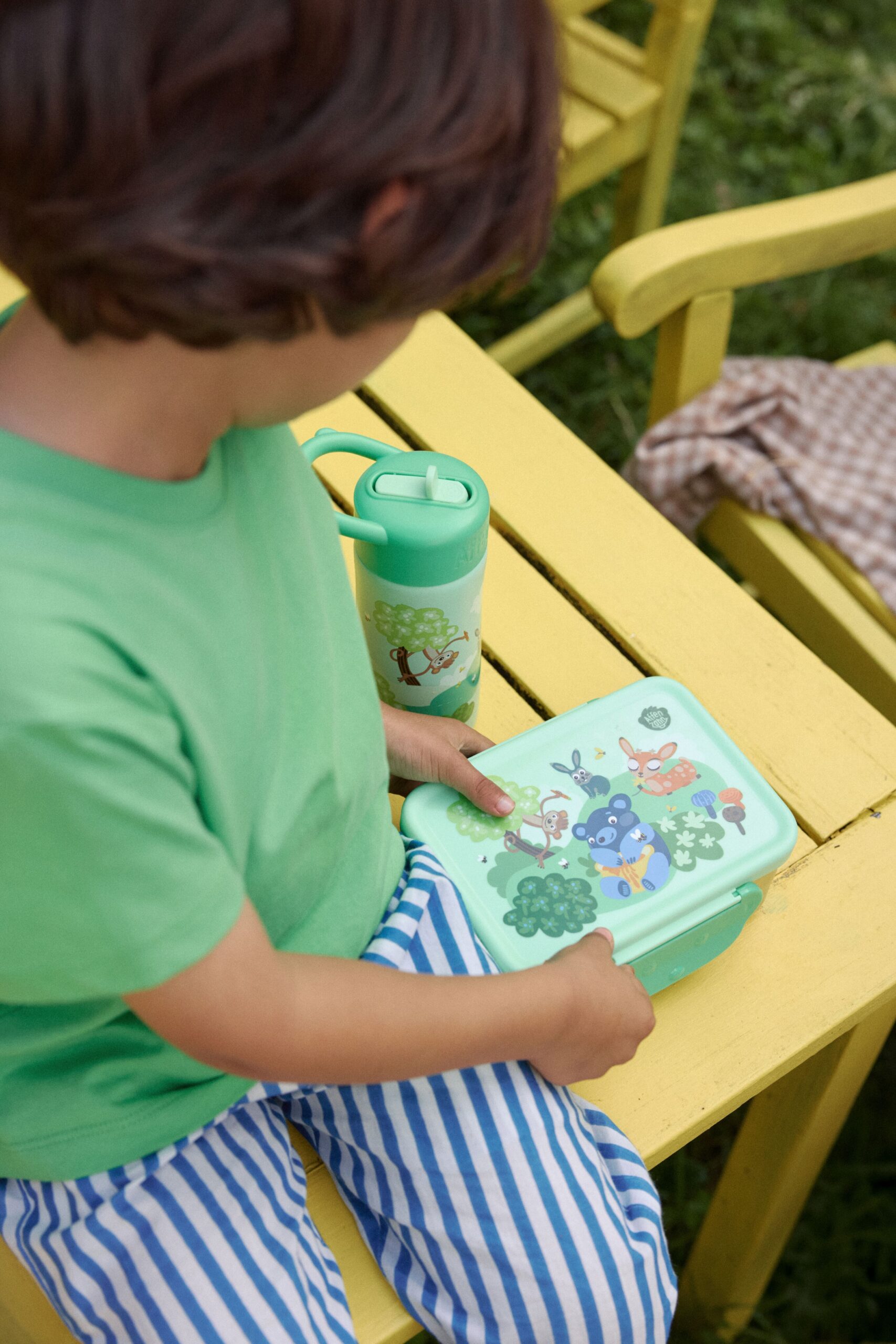 LUNCHBOX ACERO AFFENZAHN - PRADERA - Imagen 2