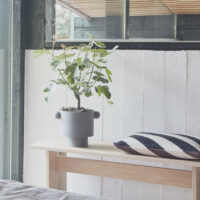 Macetero Inka Kana Pot Anthracite Large - Imagen 2