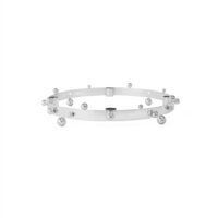 Candelabro Pearl Advent Silver