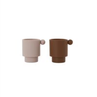 Tazas pack 2 Tiny Inka Caramel / Rose