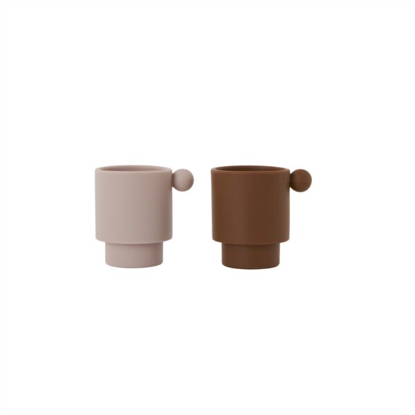 Tazas pack 2 Tiny Inka Caramel / Rose