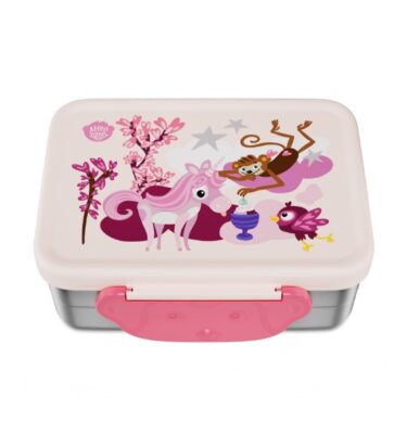 LUNCHBOX ACERO AFFENZAHN - MUNDO FANTASÍA