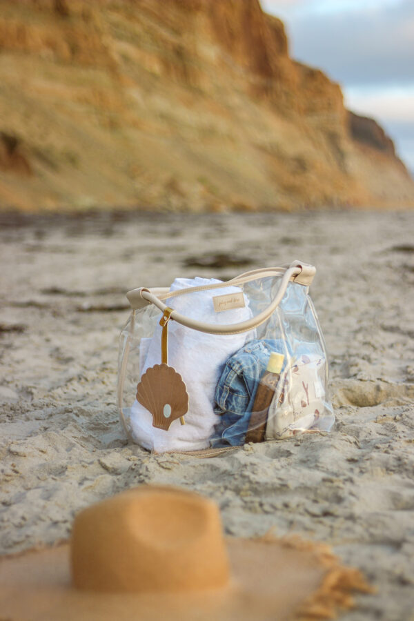 BOLSO DE PLAYA BEIGE - Imagen 5