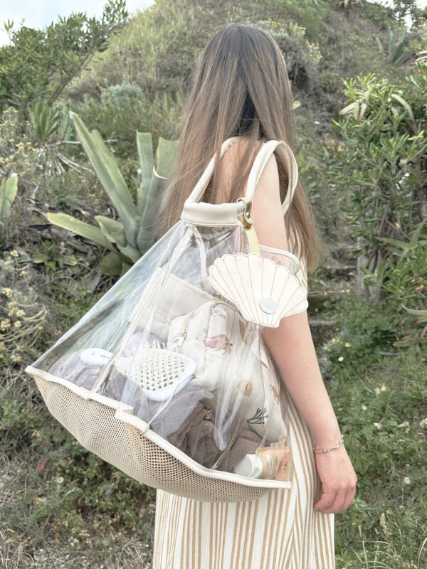 BOLSO DE PLAYA BEIGE - Imagen 2