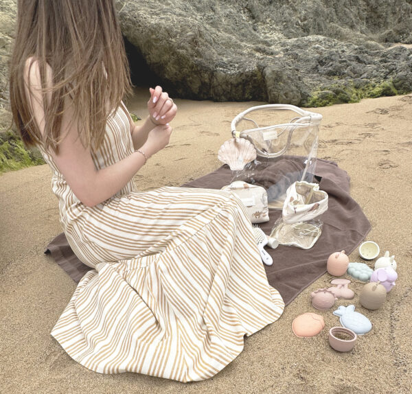 BOLSO DE PLAYA BEIGE - Imagen 3