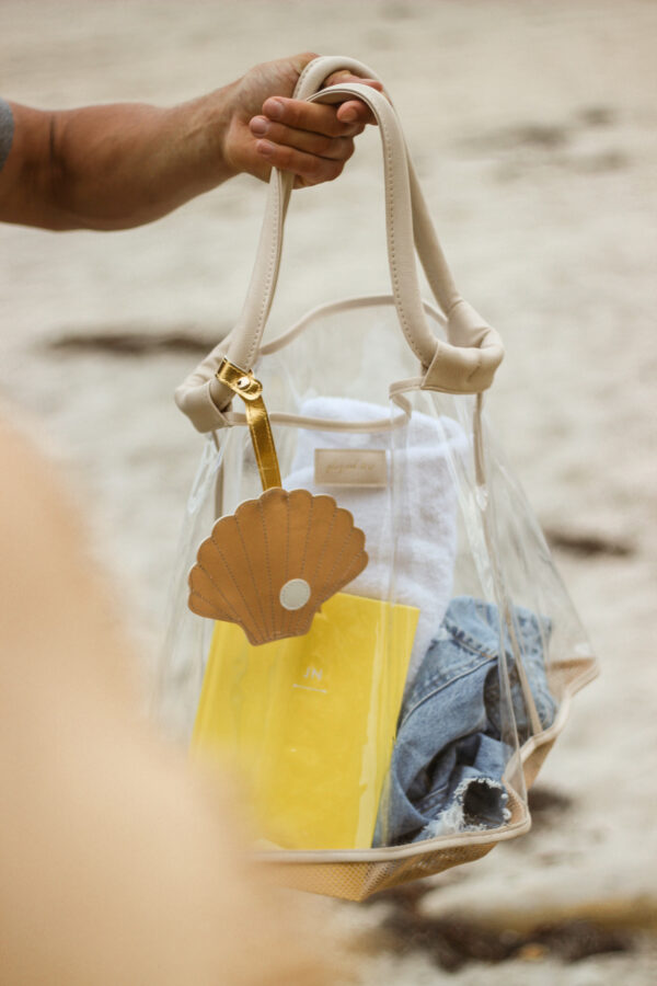 BOLSO DE PLAYA BEIGE - Imagen 6