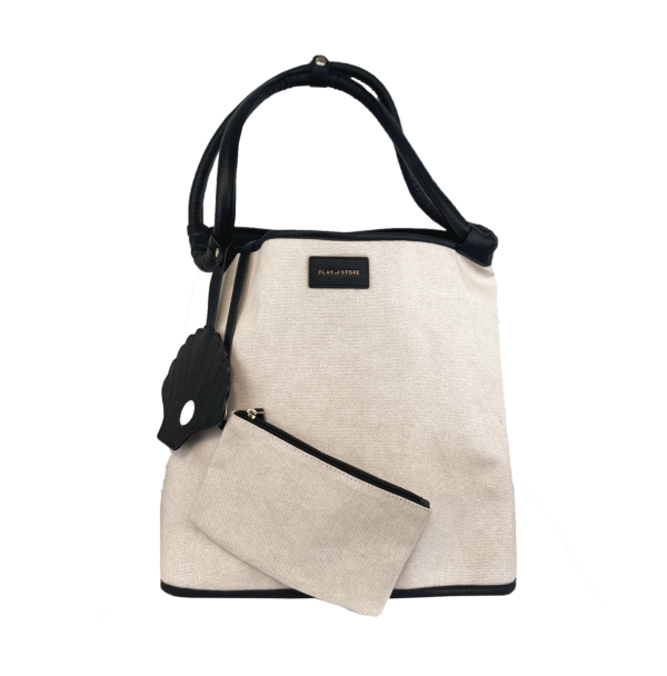 BOLSO DE PLAYA PREMIUM BLACK - Imagen 2