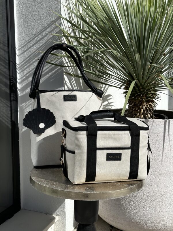 BOLSO DE PLAYA PREMIUM BLACK - Imagen 5