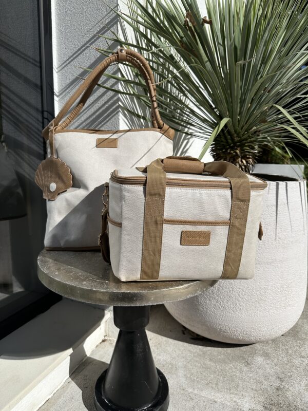 BOLSO DE PLAYA PREMIUM CAMEL - Imagen 3
