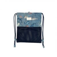 MOCHILA SACO SHARKS