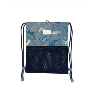 MOCHILA SACO SHARKS
