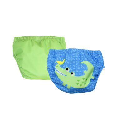Bañador Pañal Pack2 Cocodrilo