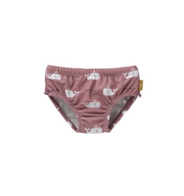 Bañador Pañal Volante Ballena Rosa 3-6 meses