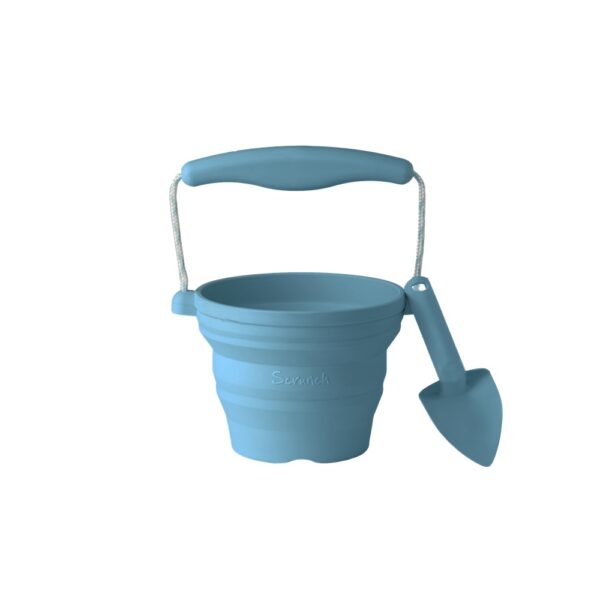 Mini Cubo Plegable Petrol