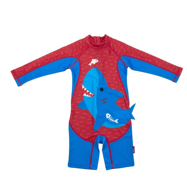 Bañador Suit Bebé Tiburón Azul