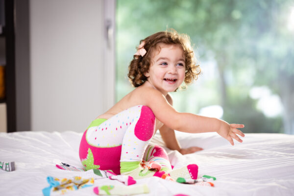 Leggings + Calcetines Dino Rosa - Imagen 2