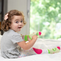 Leggings + Calcetines Dino Rosa - Imagen 3