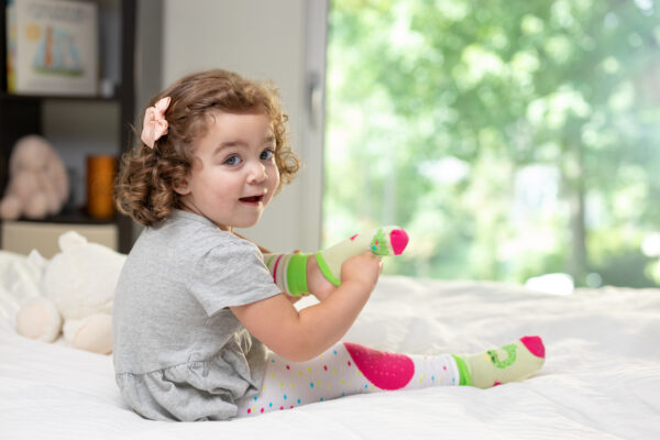 Leggings + Calcetines Dino Rosa - Imagen 3