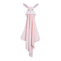 Toalla para Bebés Conejito Rosa - Imagen 2