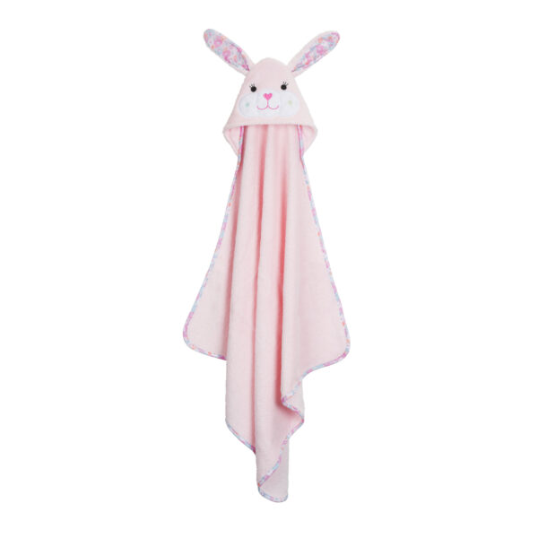 Toalla para Bebés Conejito Rosa - Imagen 2