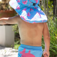 Gorro Bebé Tiburón Rosa - Imagen 2
