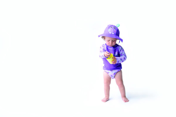 Set Bañador Pañal y Gorro Hipopótamo - Imagen 2